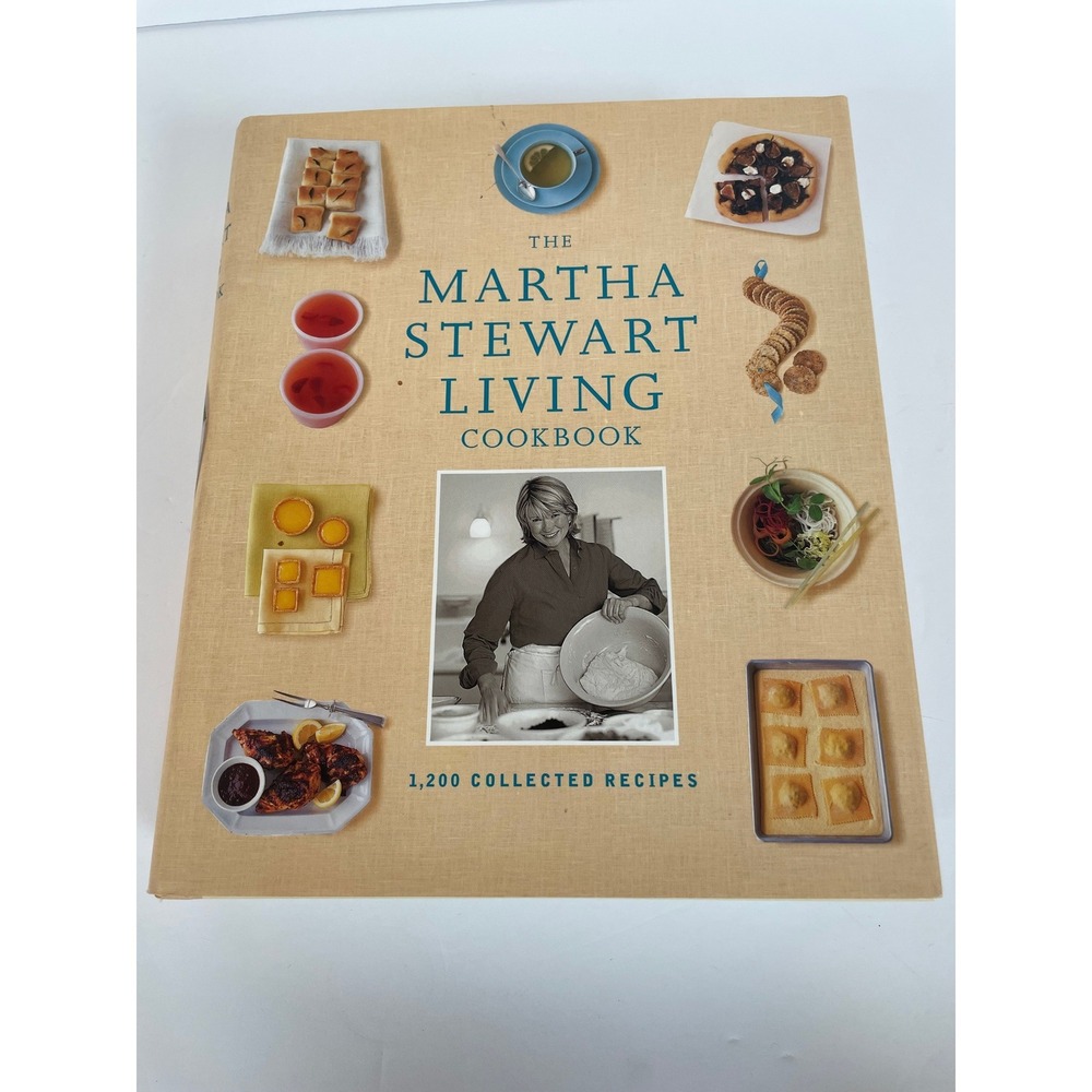 The Martha Stewart Living Cookbook 1200 Collected Recipes Hardcover 2000 Edition
